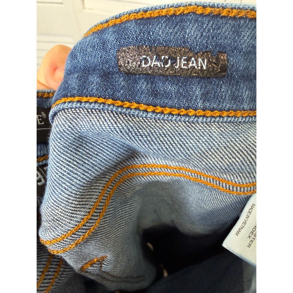 Judy Blue Dad Jeans Straight Leg Hidden Button Fly Jeans 9/29 - Picture 7 of 7